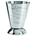 Stainless Steel Multi Level Jigger Cup